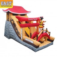 Samurai Temple Inflatable Slide