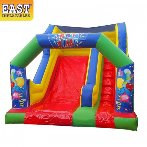 How to repair a hole in an inflatable water slide?