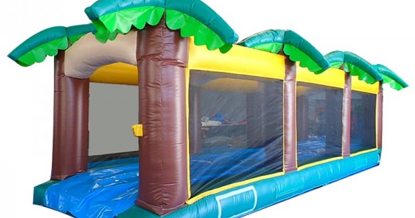 slip and slide with inflatable sides