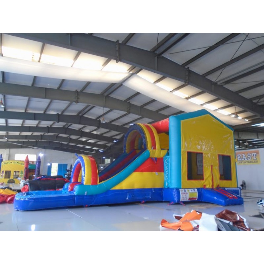bounce houses with pools