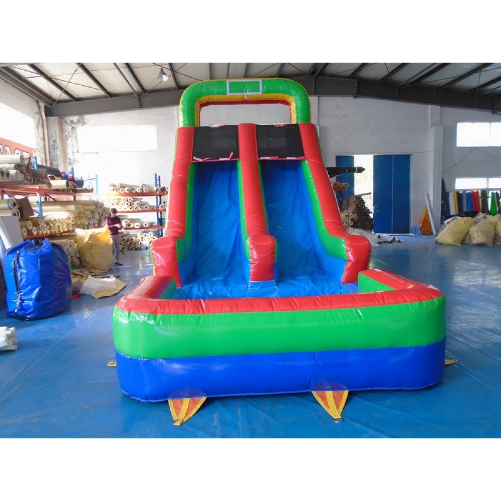 backyard inflatable water slides