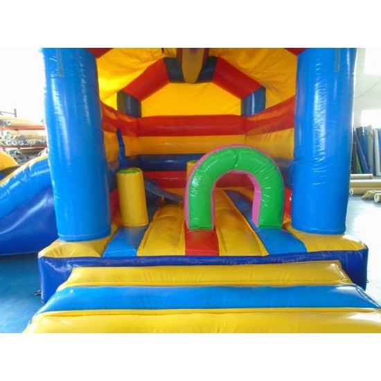 Beach Bouncy Castle With Slide