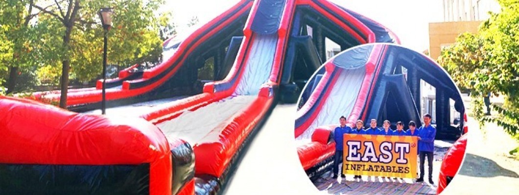 Inflatable trippo slide from East Inflatables
