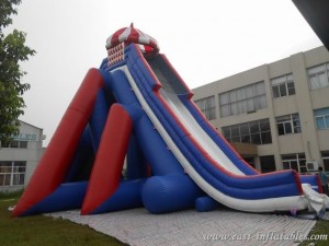 Inflatable Hippo Slide